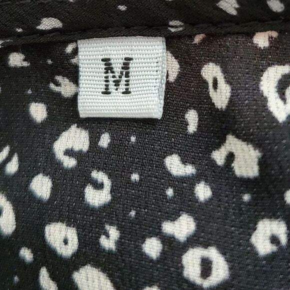 COSONEN WOMEN'S CASUAL RUFFLED TUNIC DRESS SIZE MEDIUM - Picture 2 of 6